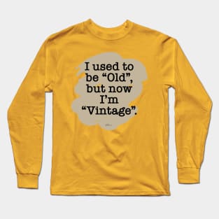 Old/Vintage Long Sleeve T-Shirt